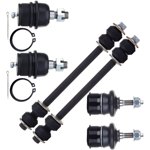 CCIYU Front Upper Lower Ball Joints Sway Bar End Links fit for 2002 03 04 05 for Ford Explorer 6Pcs Suspension Kit