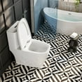 thumbnail image 3 of Eviva Acadia One Piece Toilet in White, 3 of 5