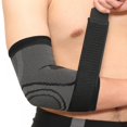 thumbnail image 1 of Attelle de Coude avec Compression – Manchon de Coude pour Tendinite, Attelle de Coude de Tennis et Traitement du Coude pour Golfeurs, Entraînements d'Arthrite, Haltérophilie – Réduit la Douleur au Coude, 1 of 6