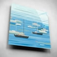 thumbnail image 5 of Epic Art 'Summer Regatta II' by Emma Scarvey, Acrylic Glass Wall Art, 12"x12", 5 of 8