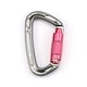 thumbnail image 1 of Greeniant Mosquetón con anillo en D, hebilla de escalada, mosquetón, llavero portátil, negro Ropa Deportiva, Zapatos Gris Greeniant OD020398-02, 1 of 6