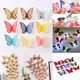 thumbnail image 2 of 12 Piezas De Lámpara De Mariposa Luminosa Hueco Decoración De Tarta Pared Del Hogar Flores Gran Mezcla, 2 of 4