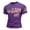Dark Purple, variant on Men's USA 250th Anniversary Shirt 1776-2026 Patriotic American Flag 250 Years Graphic T-Shirt