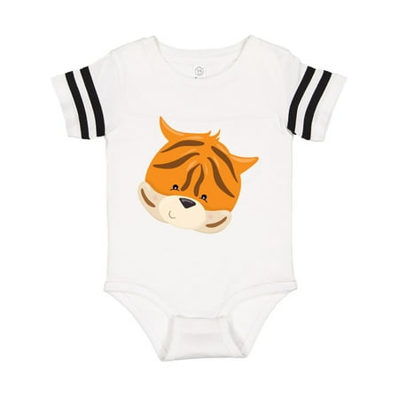 

Inktastic Cute Tiger Head Gift Baby Boy or Baby Girl Bodysuit