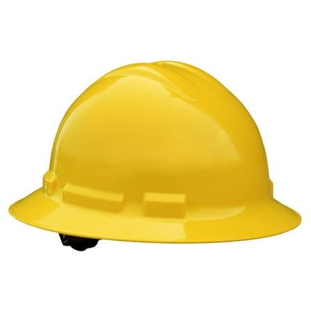Radians Hard Hat Quartz Full Brim 6 Point Ratchet Yellow