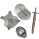 thumbnail image 3 of 1 Juego de armadura de caballero de juguete, casco, escudo y espada, juguete de vestir, accesorios de actuación para Cosplay, 3 of 8