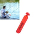 thumbnail image 3 of Poids de Pêche, Hochet de Pêche Portable en Plastique PVC Léger pour Amateur de Pêche pour Accessoires de Pêche Transparent Blanc,Noir Transparent,Rouge, 3 of 7
