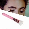 thumbnail image 4 of Pink Handle Foundation and Powder Brush for Makeup Application Tools, 4 of 5