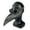 Black+Silver, variant on Halloween Cosplay Steampunk Plague Doctor Mask Bird Beak Props Retr Gothic Masks