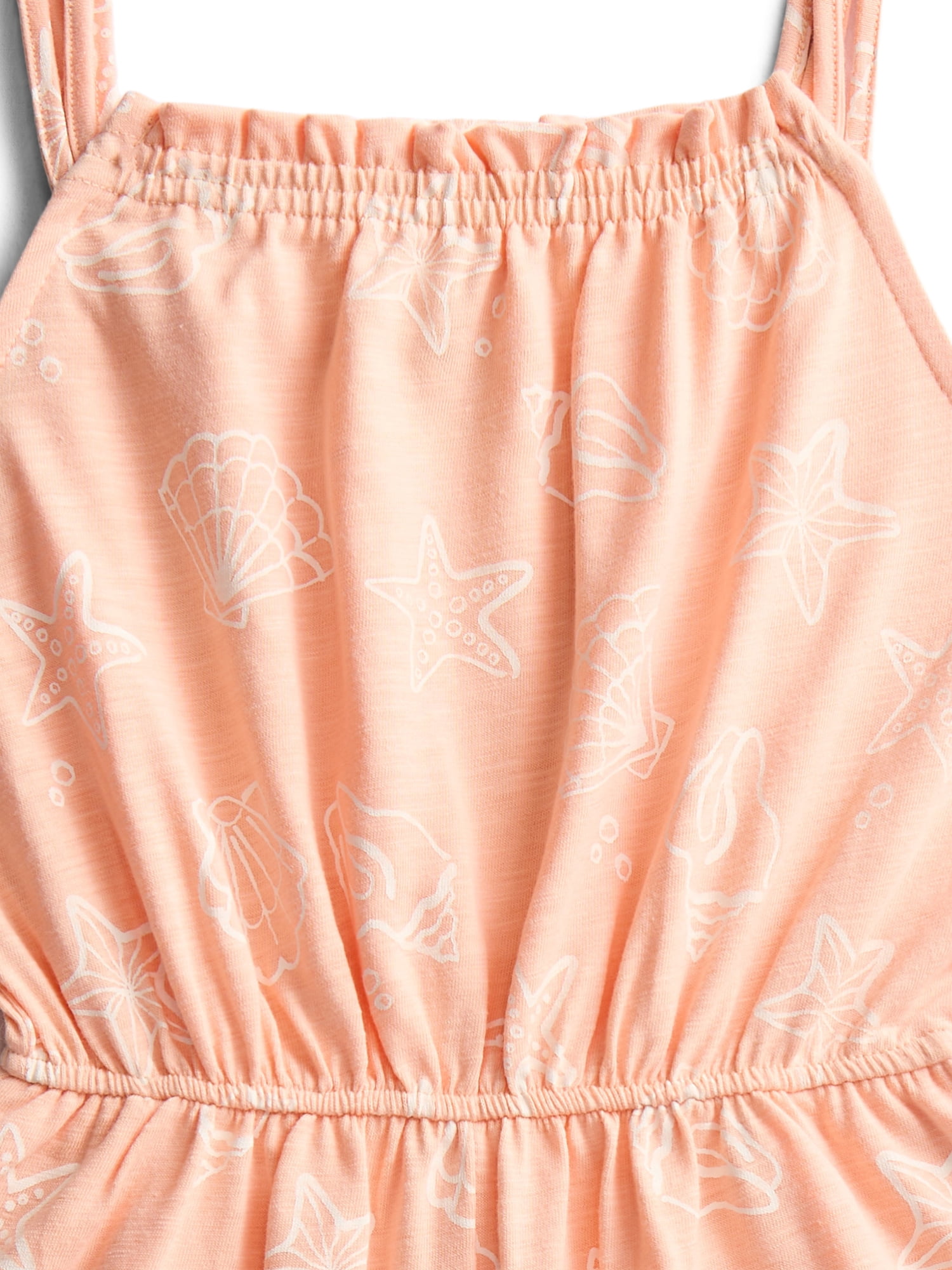 Wonder Nation Little Girls' Sleeveless Print Romper, Sizes 4-10