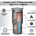 thumbnail image 5 of Golden Retriever Gift for Golden Retriever Owner,30 oz Golden Retriever Tumbler Stainless Steel Insulated with Handle (Golden Retriever-Black, 30 oz), 5 of 6