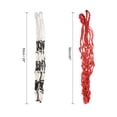thumbnail image 2 of Unique Bargains Sac de Rangement Filet de Ballon de Football de Basket-Ball Noir Blanc/rouge 1 Set/2Pcs, 2 of 6