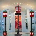 thumbnail image 5 of Decoraciones navideñas, música eléctrica, nieve a la deriva, luces de la calle, luces de nieve, centro comercial, vestíbulo, escaparate,, 5 of 5