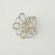 thumbnail image 4 of Anillo de la bufanda elegante chal clip de oro bufandas de plata con hebilla con diamantes de imitación modernos de heronsbill regalos para las mujeres cuello de plata Inevent AP004611-02, 4 of 7