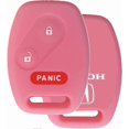 thumbnail image 2 of RemoteOverstock (2 PACK) Étui en Silicone Caoutchouc Sans Clé pour Clé Remote Protection pour Honda Compatible Civic, 2 of 4