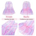 thumbnail image 4 of Unique Bargains Dog Dresses for Small Dogs Girls Stylish and Comfortable Design Dog Dress for Pet Parties and Daily Wear 2 Pcs Pink Purple XS, 4 of 7
