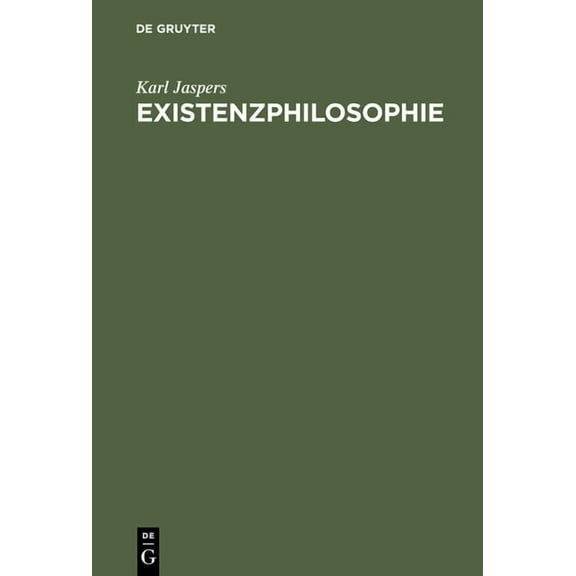 Existenzphilosophie (Hardcover)