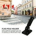 thumbnail image 5 of Flagpole Stand Flags Flag Bracket Holder Facility for Flag Side Mount Flag Pole Bracket Flag Pole Holder, 5 of 6