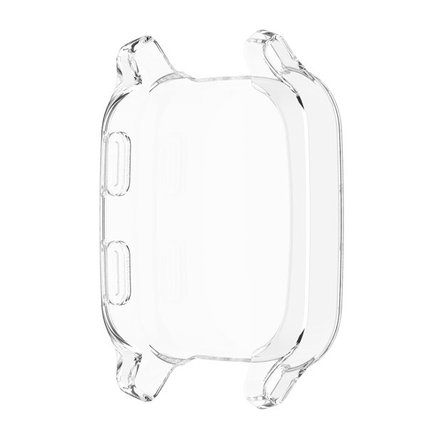 TPU Full Bumper Cover Screen Scratch Case para Garmin Venu Sq (Transparente) Likrtyny Para estrenar