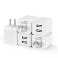 thumbnail image 1 of Cargador de pared USB iWTKENW de 2,4 A con doble puerto para iPhone y Samsung, 1 of 7