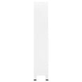 thumbnail image 4 of vidaXL Bookshelf Bookcase with 3 Shelves Decor Cabinet with Display Steel, 4 of 15