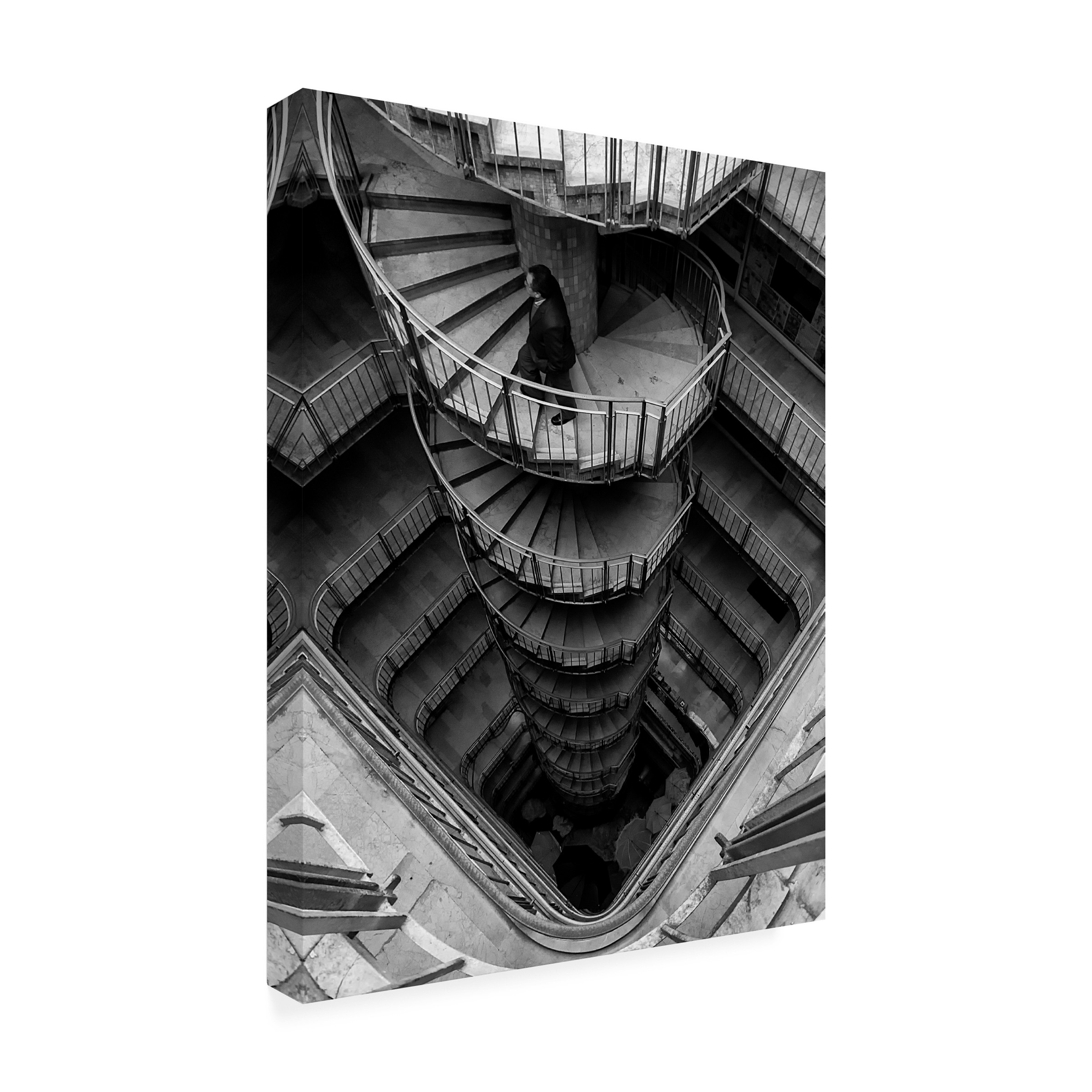 Alphan YILMAZMADEN 'vertigo' Canvas Art