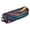 Colorful Lines, variant on Hair Tools Storage with Heat Resistant Mat- A Translucent Printed Design Curling Iron Travel Bag/Flat Iron Case for Women