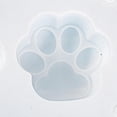 thumbnail image 4 of 4 piezas Durable oso perro gato pata de silicona Animal mascota para hornear huella de galleta pudín llavero de resina, 4 of 9
