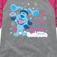 thumbnail image 3 of Blue's Clues & You! - I Love Winter Snow Much - Toddler And Youth Girls Raglan Graphic T-Shirt, 3 of 4