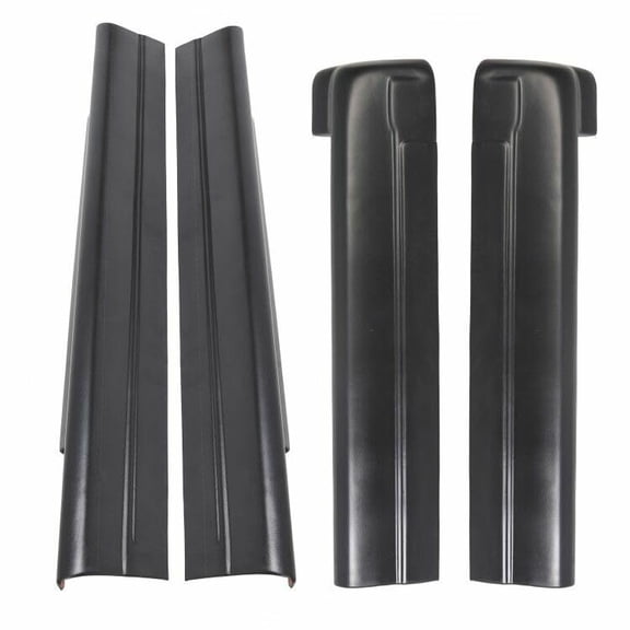 Suitable for Rocker Panel Guard Compatible with 1999-2007 Chevy Chevrolet Silverado/GMC Sierra 1500 2500 3500 Classic Extended Cab Replacement for 14068 Trail Armor Side Skirts Extension Body Kit