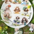 thumbnail image 6 of Flowers Sticker Decorative StickeJournal Sticker Cartoon Girl Sticker for Laptop, 6 of 14