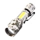 thumbnail image 3 of mfyjkho Linterna LED con zoom, 800 lúmenes, 5 modos de iluminación, batería recargable de 800 mAh, alcance de 100 a 200 metros, para camping y uso al aire libre, incluye 1 linterna y 1 cable USB., 3 of 6