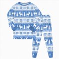 thumbnail image 6 of sdbrld Kids Girl Christmas Pajamas Set Shirts and Shorts Jammies Xmas Matching Pjs Outfits Sizes 3-4 Years, 6 of 9