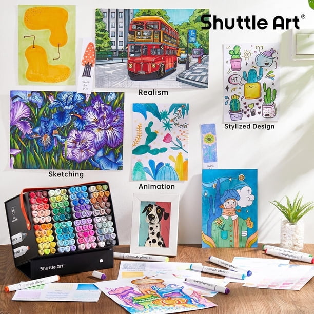 Shuttle Art Markers 121 - Art tools for art supply stores