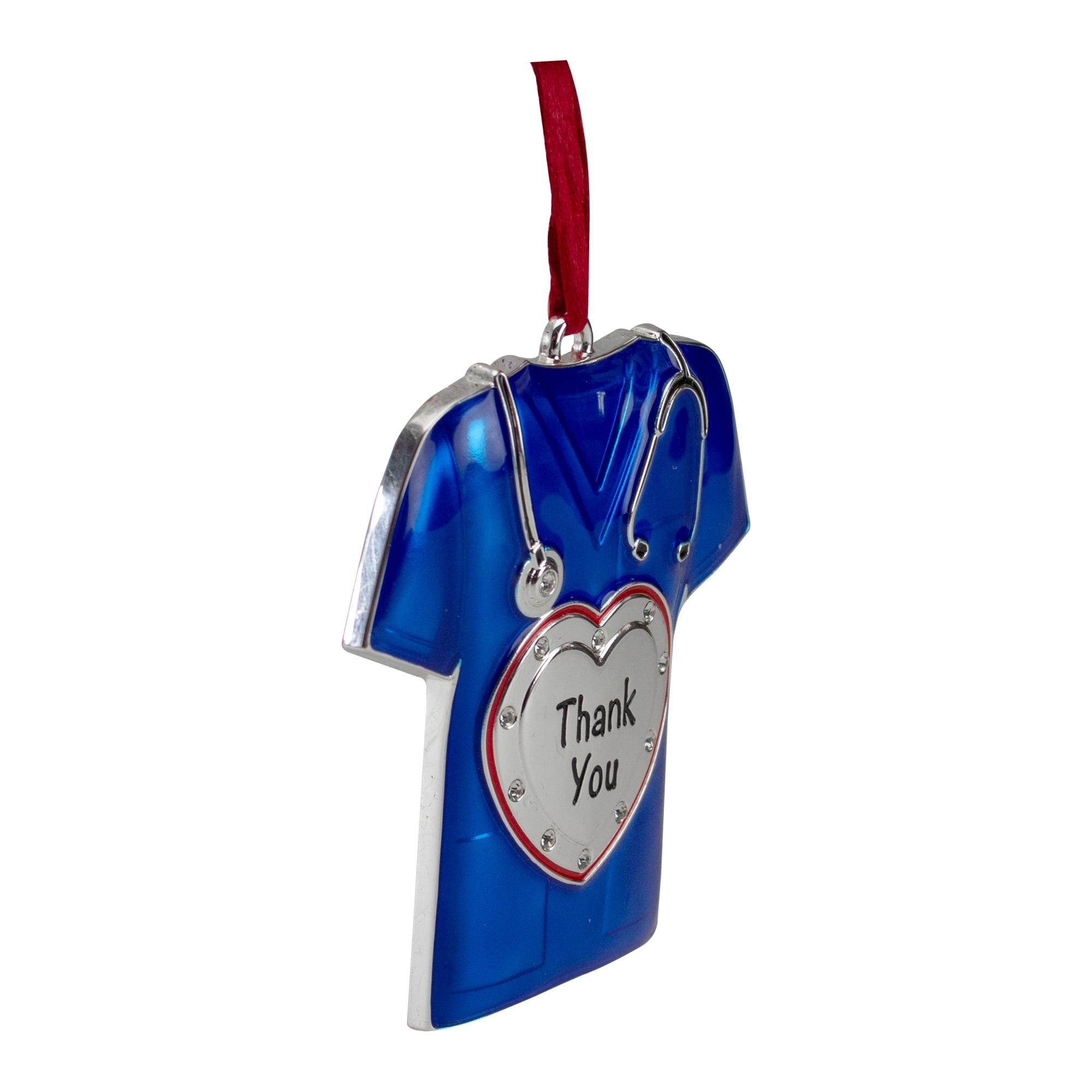 Northlight Blue Metal Christmas Decorative Accent Ornament, 3"