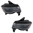thumbnail image 2 of New Pair Of Headlight Compatible With Jeep Grand Cherokee WK Laredo X 6 Cyl 3.6L Grand Cherokee WK Laredo 6 Cyl 3.6L 2017-2022 By CH2502299 CH2503299 68266649AH 68266648AH, 2 of 7
