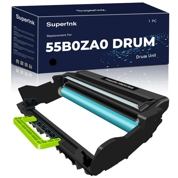 Compatible Lexmark 55B0ZA0 Black Photoconductor Unit By Superink