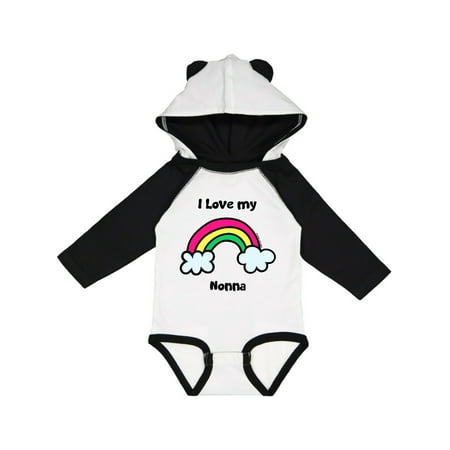

Inktastic I Love my Nonna Gift Baby Boy or Baby Girl Long Sleeve Bodysuit