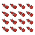 thumbnail image 4 of 50Pcs Banana Socket 4mm Pure Copper Metal Good Performance High Current Discharge Electrical Test AccessoriesRed, 4 of 14