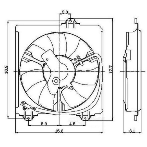 Engine Cooling Fan Assembly