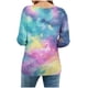 thumbnail image 5 of Tejiojio Womens Summer Crew Neck Casual T Shirt 3/ Length Sleeve Blouses Tops Athletic T-Shirt for Women Graphic S-3XL, 5 of 7