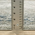 thumbnail image 4 of 2' X 8' Grey Blue And Teal Oriental Power Loom Stain Resistant Runner Rug, 4 of 10