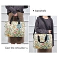 thumbnail image 6 of FORMRS 16" Laptop Bag Carrying Sleeve Case with Handle Travel Shoulder Briefcase, Colorful Wildflowers, 6 of 8