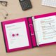thumbnail image 5 of Carpeta Staples Better de 3 anillas de 1,5", color rosa (13569-CC) 651746, 5 of 7