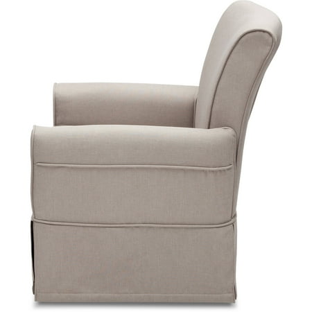 Delta Children Epic Nursery Glider Swivel Rocker Chair Sand