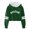 Green, variant on Ymyiu Kids Hoodies Girl's Graphic Hoodie Drop Shoulder Long Sleeve Pullover Sweatshirt 4T 5T(White, 4-5 Years)