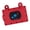 Red, variant on M Buder 1/10 Scale RC Receiver Box Aluminum Alloy Car Model Sealed Protector Case for Crawler Cars Equipment Modification Parts, Blue, 4.33 inches / 11 cm