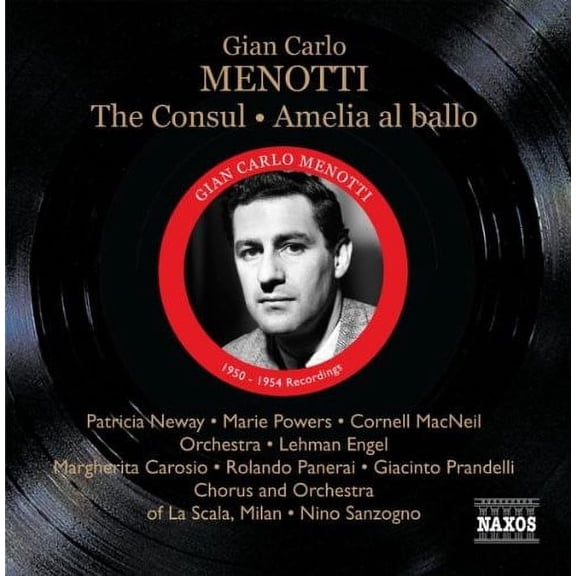 Menotti: The Consul (CD)