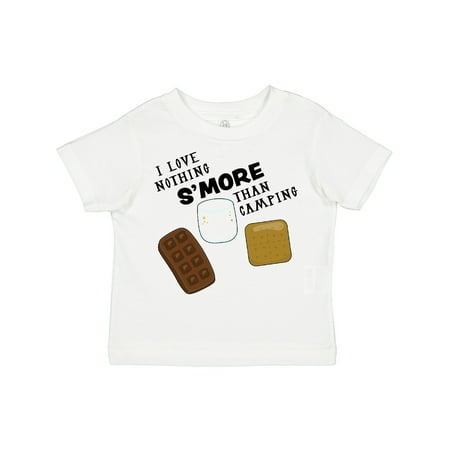 

Inktastic I Love Nothing S More Than Camping Gift Toddler Boy or Toddler Girl T-Shirt