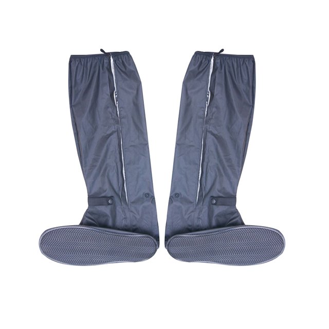Milisten 1Par Cubrezapatos Reutilizables Impermeables Con Cremallera Protección Antideslizante Exterior